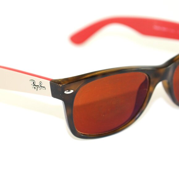 Ray-Ban Black and Red Sunglasses - Picture 7 of 10